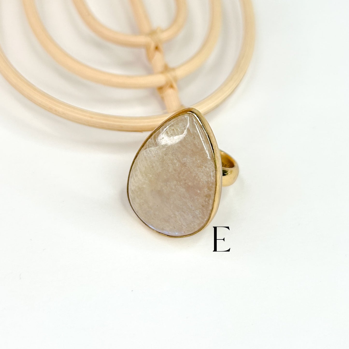 Belmorite Moonstone Moonstone Ring - Alchemia