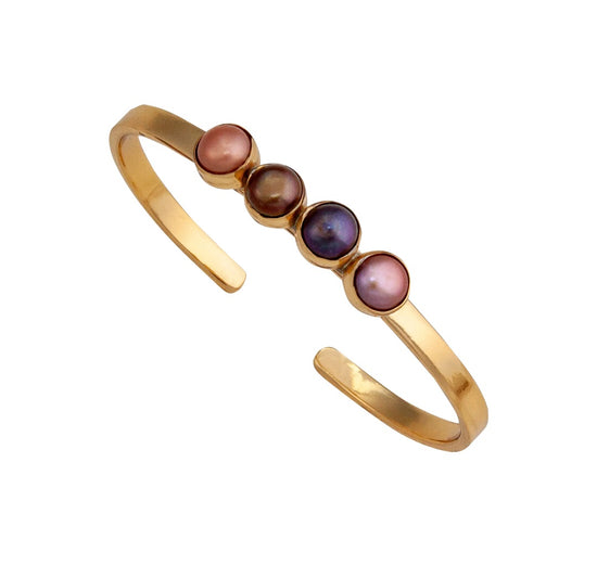 Pearl Mini Cuff - Alchemia Gold - CA Drop Ship