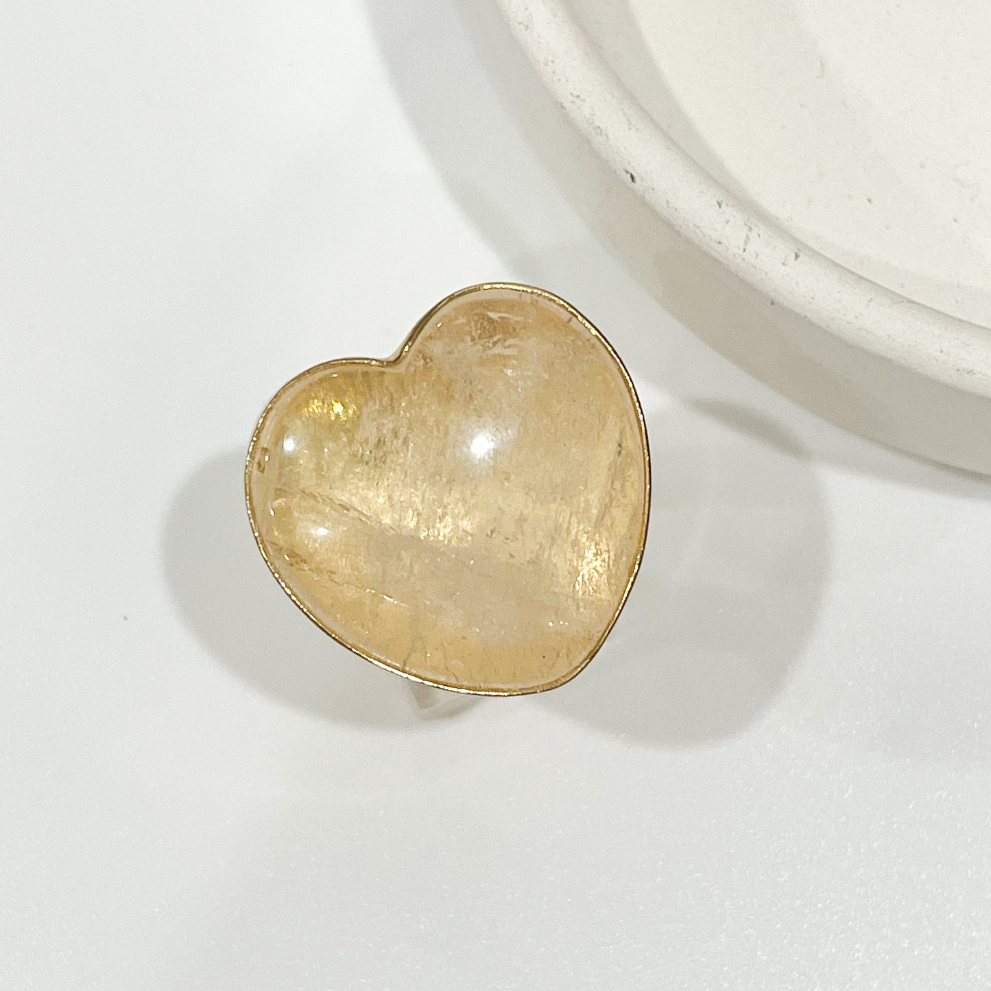 Heart Adjustable Ring - Alchemia