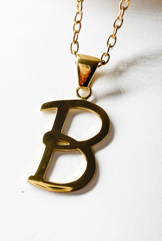 Initial "B" Pendant - Alchemia