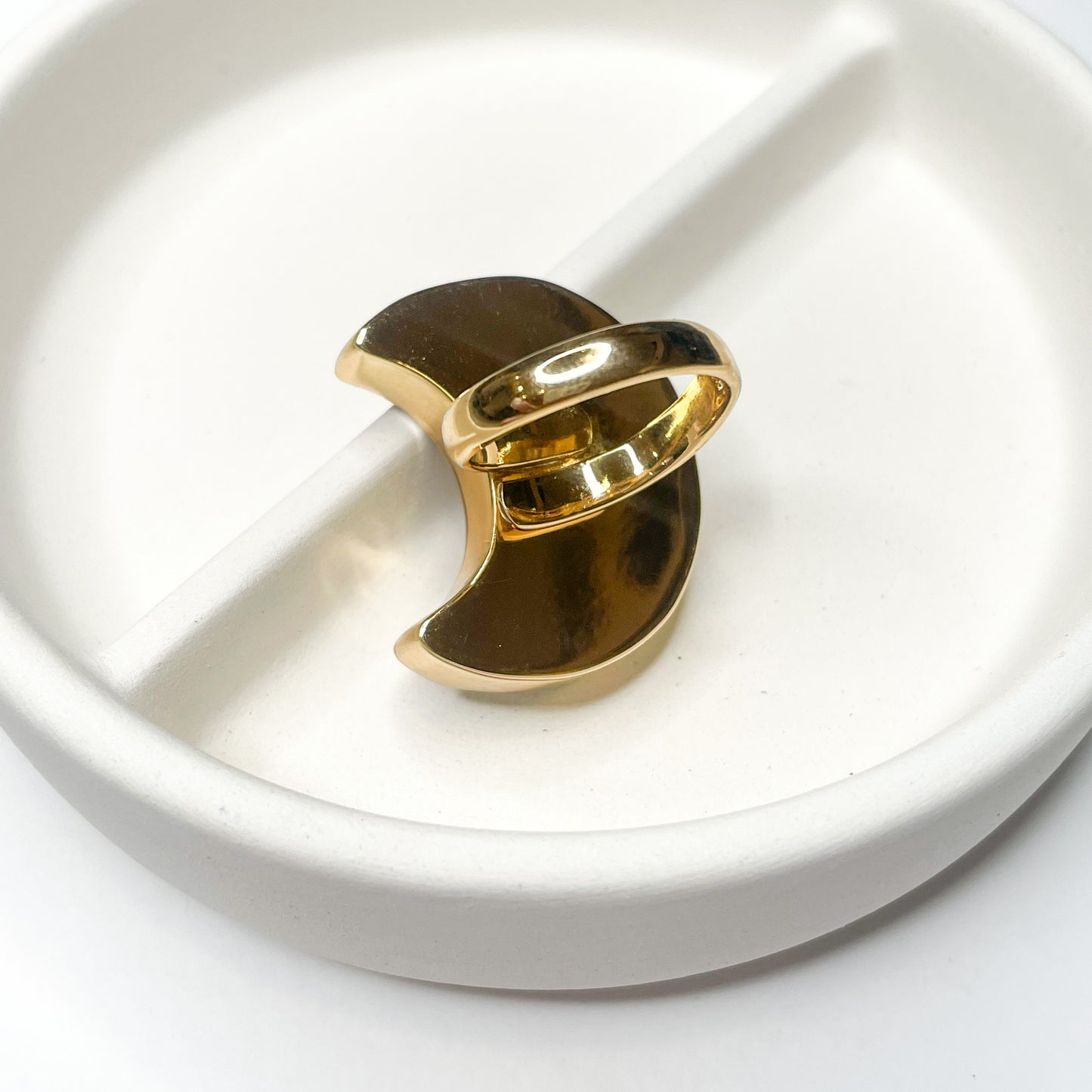 Pink Amethyst Moon Ring & Pendant- Alchemia