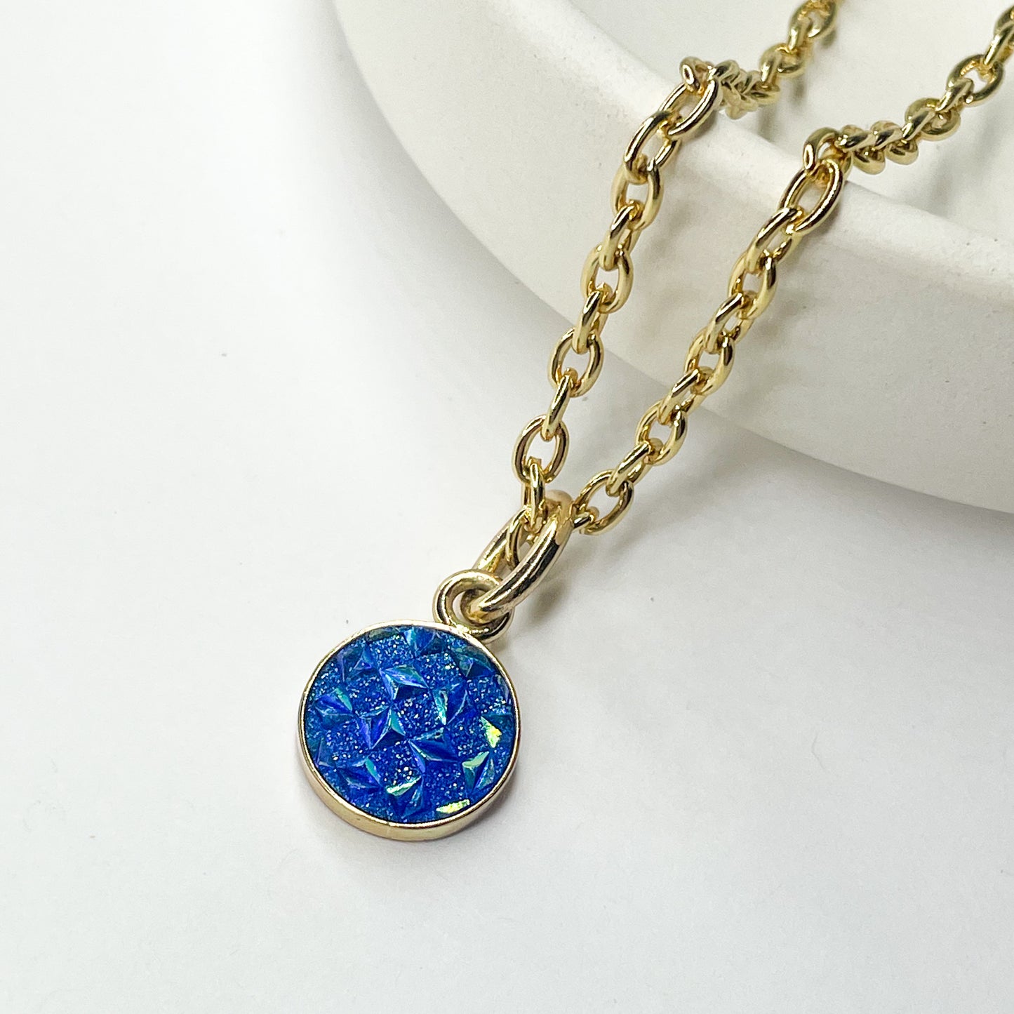 Spiky Colorful Resin Pendants - Alchemia