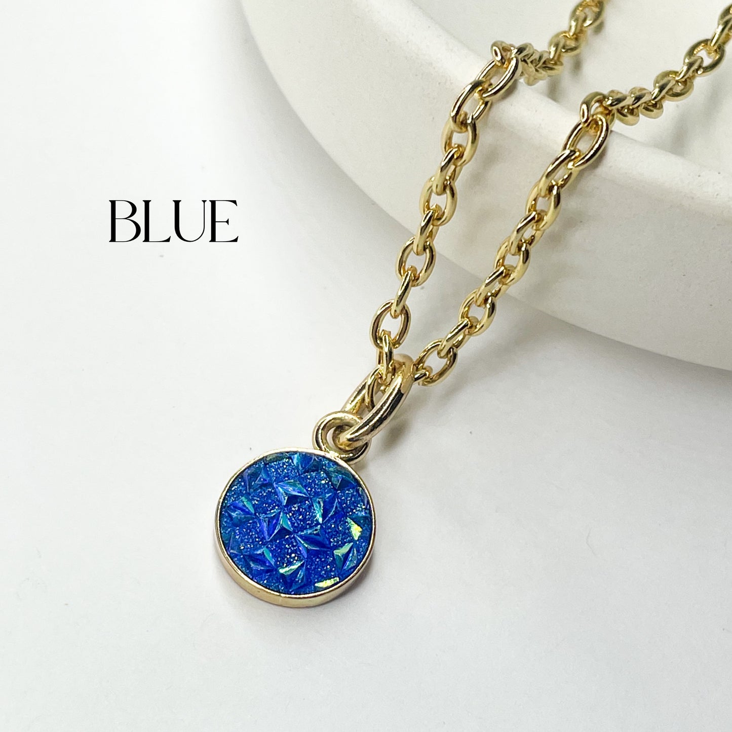 Spiky Colorful Resin Pendants - Alchemia