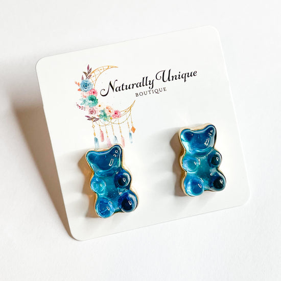 Gummy Bear Studs - Alchemia Gold