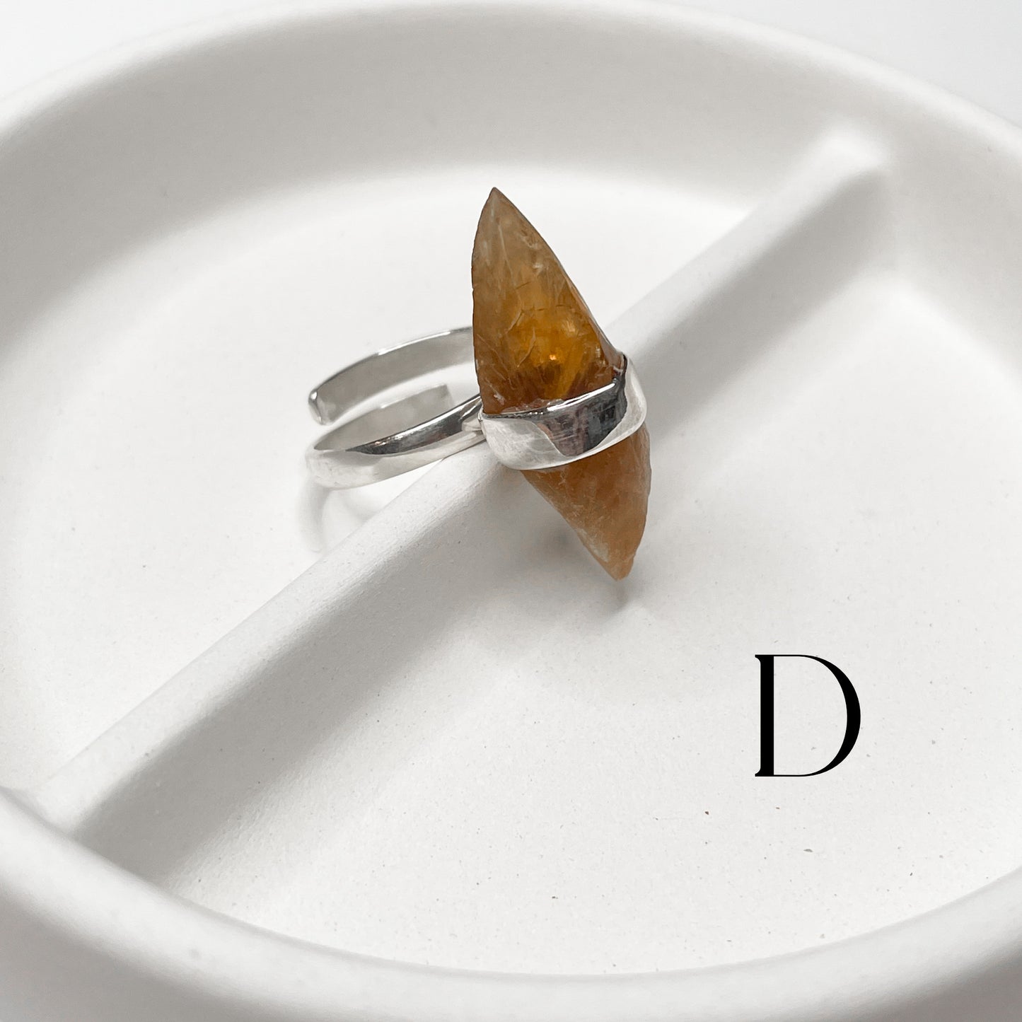 Natural Doublet Quartz Ring - Solid Sterling Silver