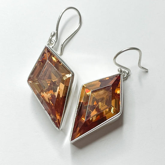 Colorful CZ Kite Bezel Collection