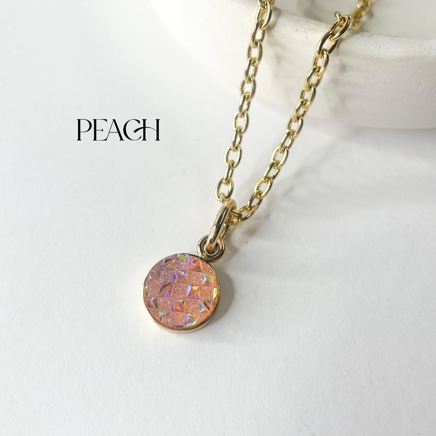 Spiky Colorful Resin Pendants - Alchemia