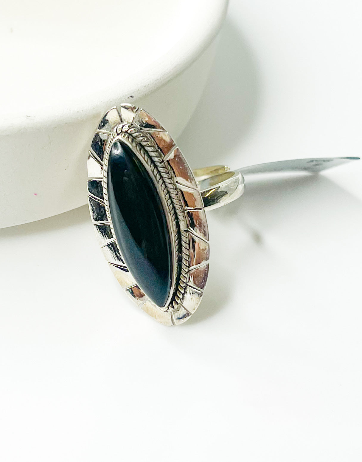 Boho Chic Stone Ring Collection - Solid Sterling Silver