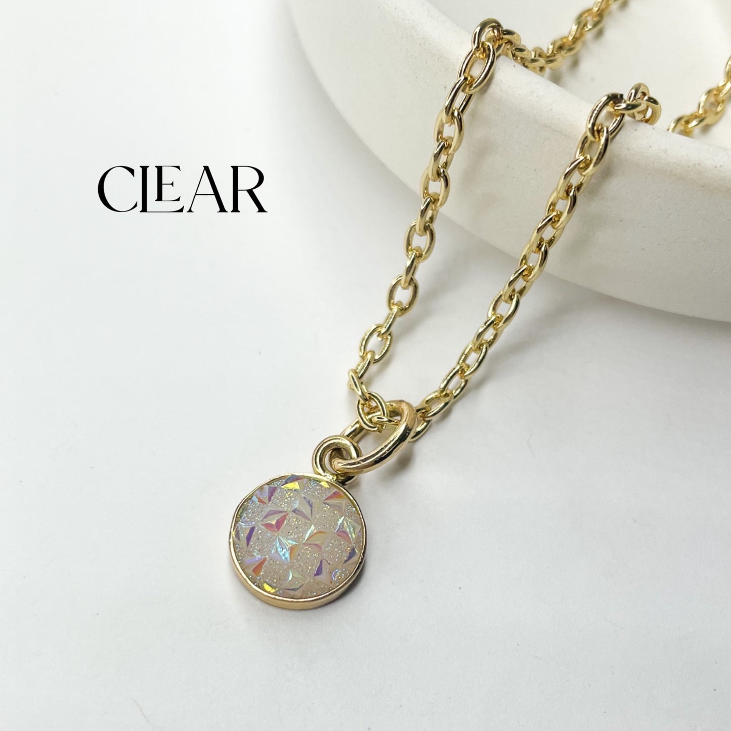 Spiky Colorful Resin Pendants - Alchemia