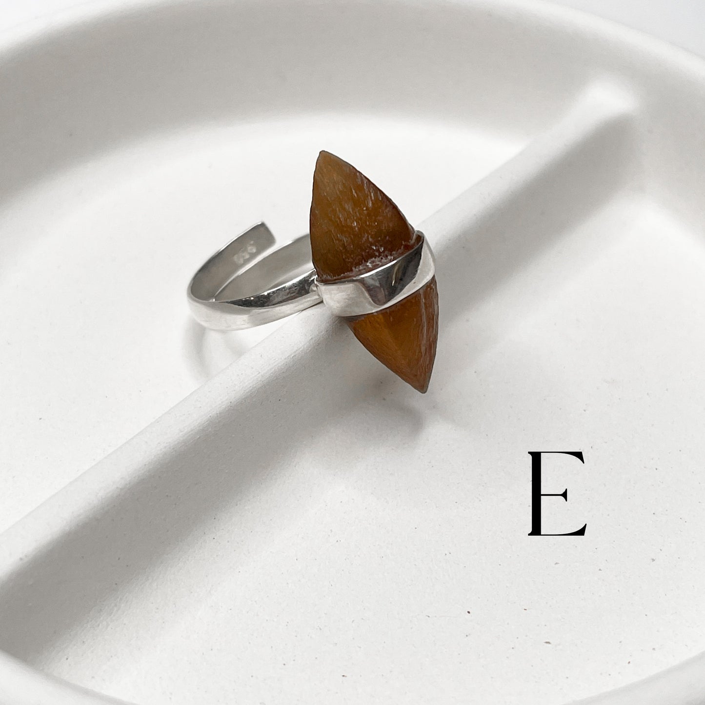 Natural Doublet Quartz Ring - Solid Sterling Silver