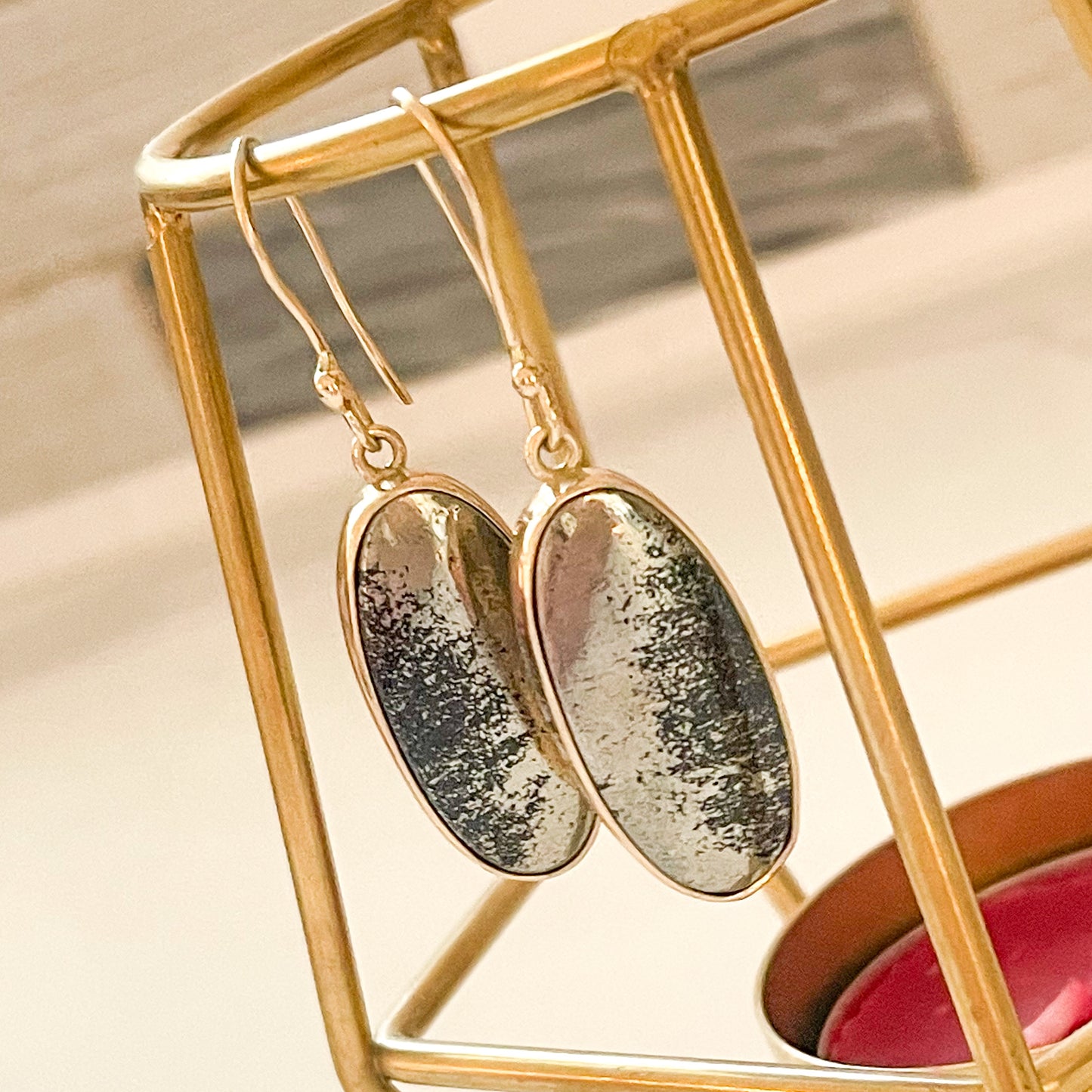 Apache Gold Dangle Earring - Alchemia