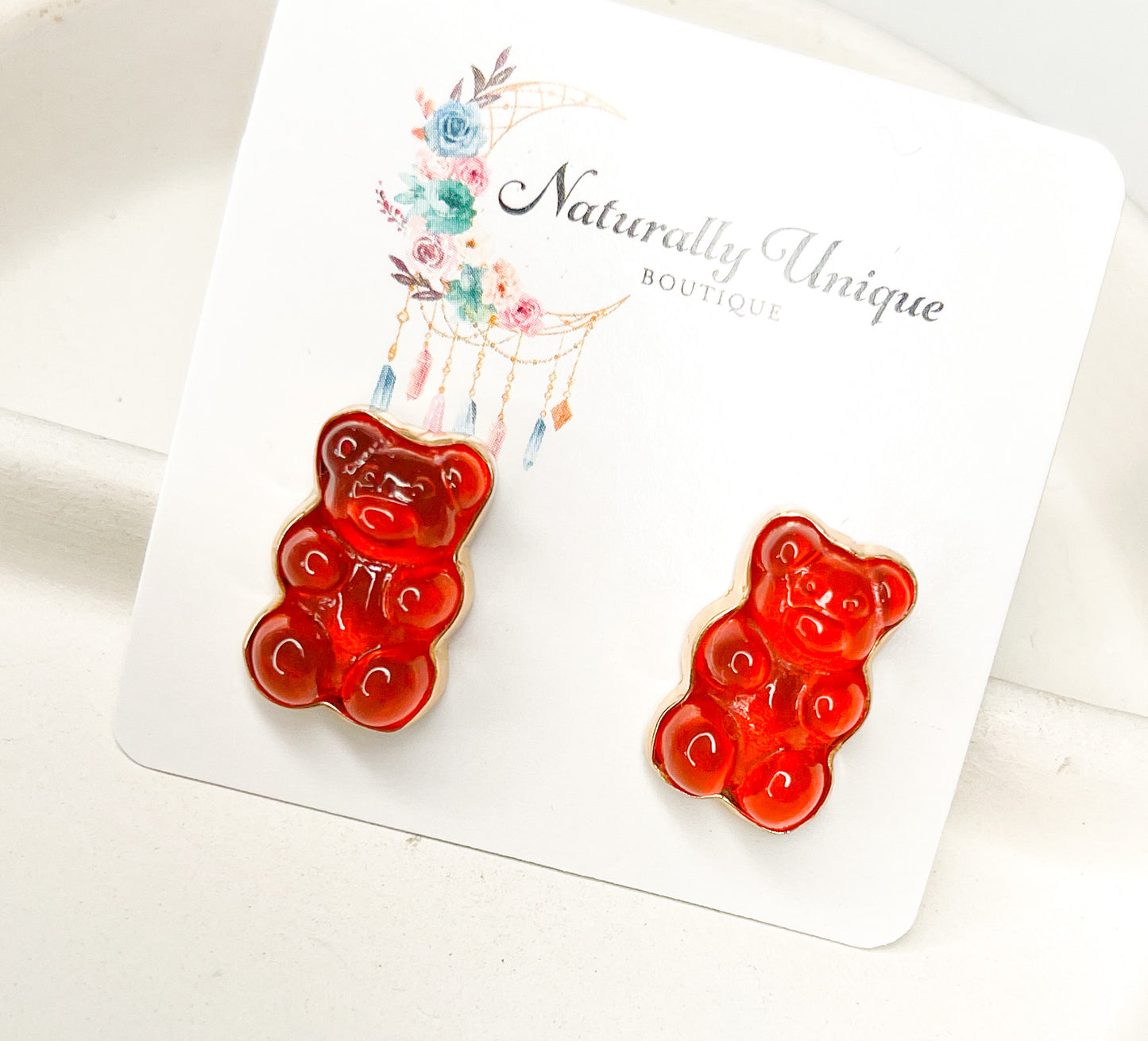 Gummy Bear Studs - Alchemia Gold