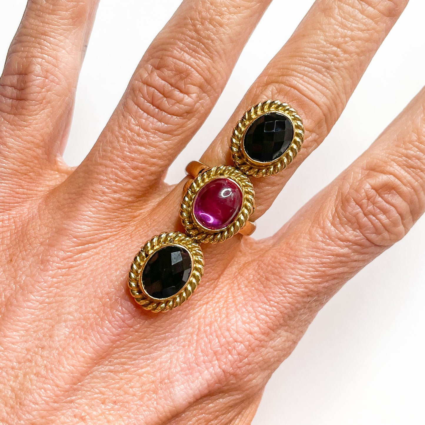 Black Onyx & Sapphire Crawler - Alchemia