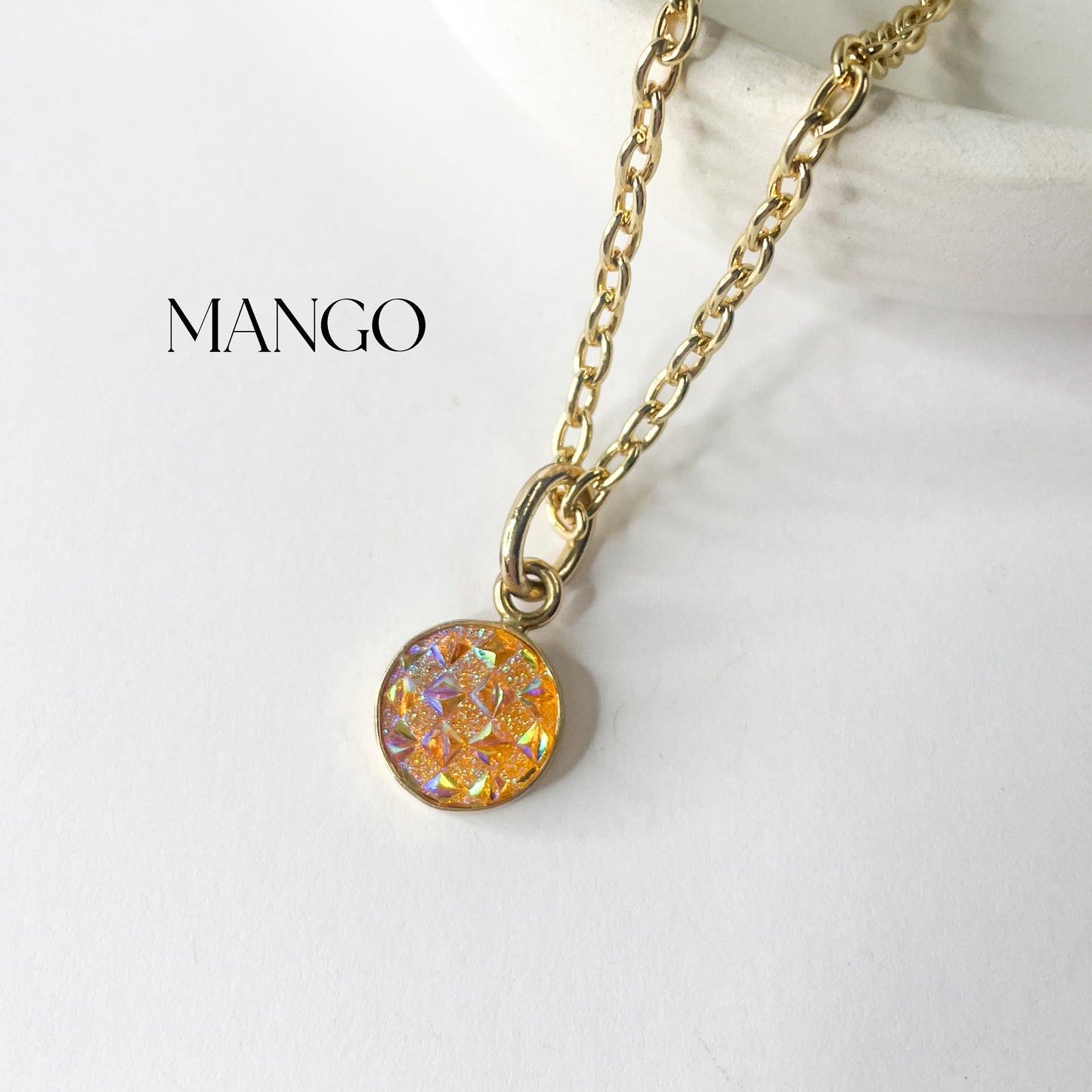 Spiky Colorful Resin Pendants - Alchemia