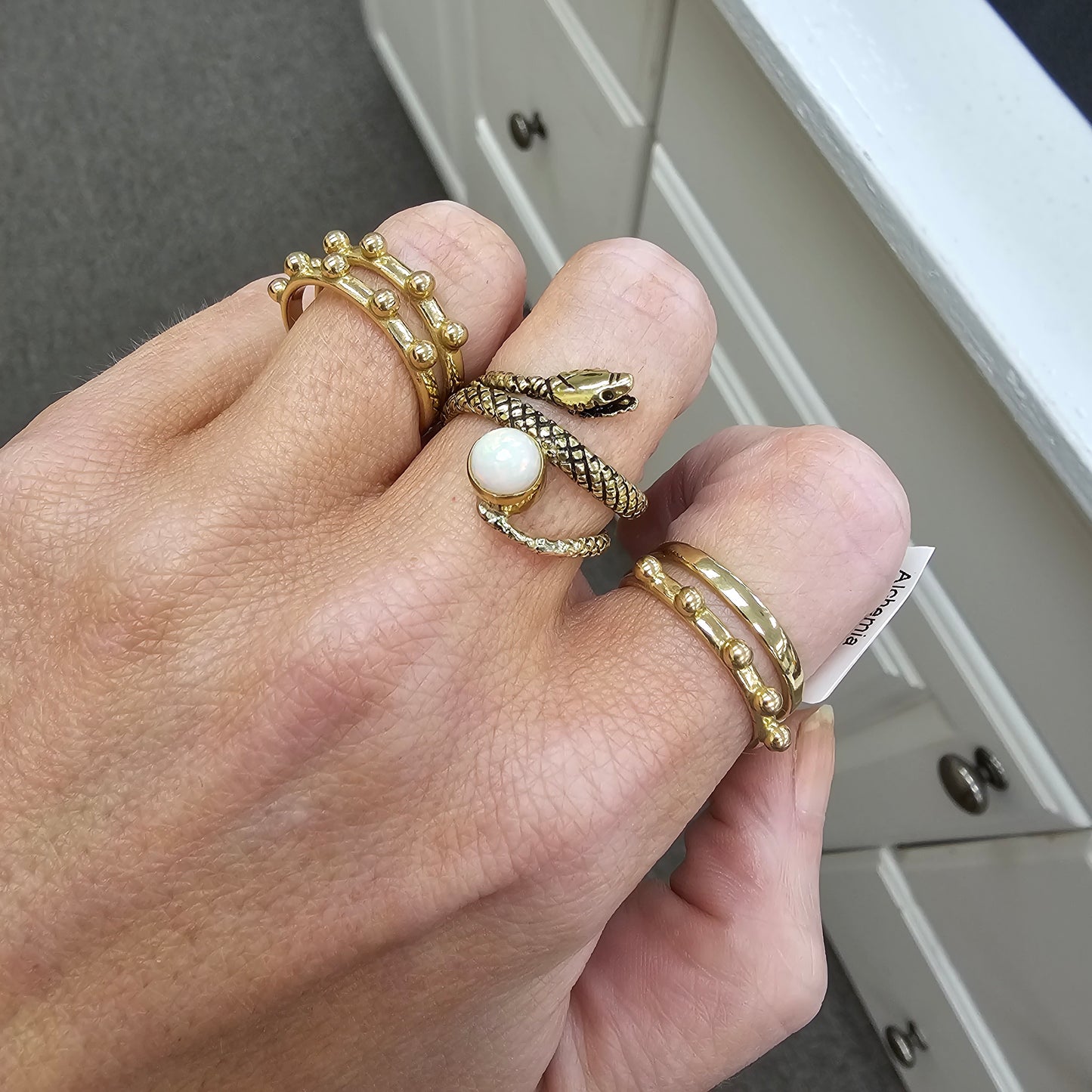 New Solid Alchemia Rings