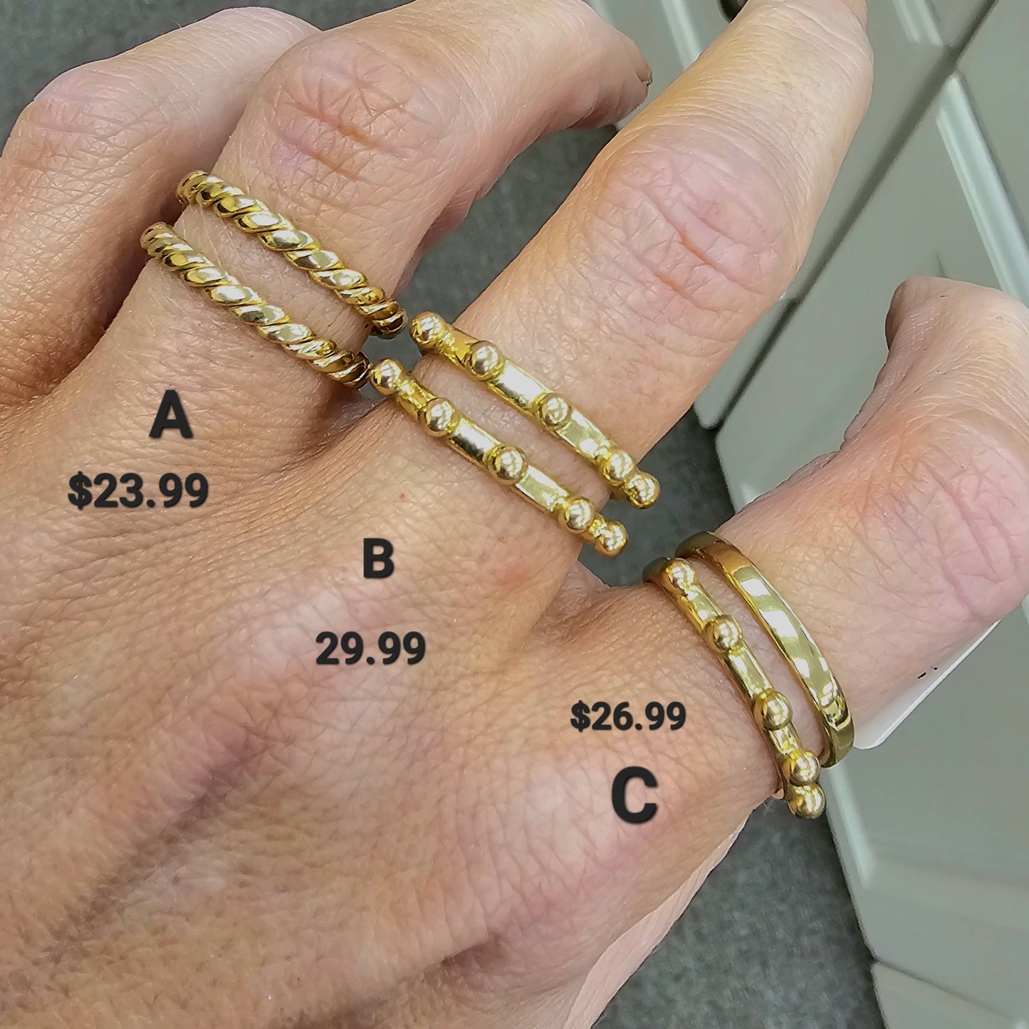 New Solid Alchemia Rings