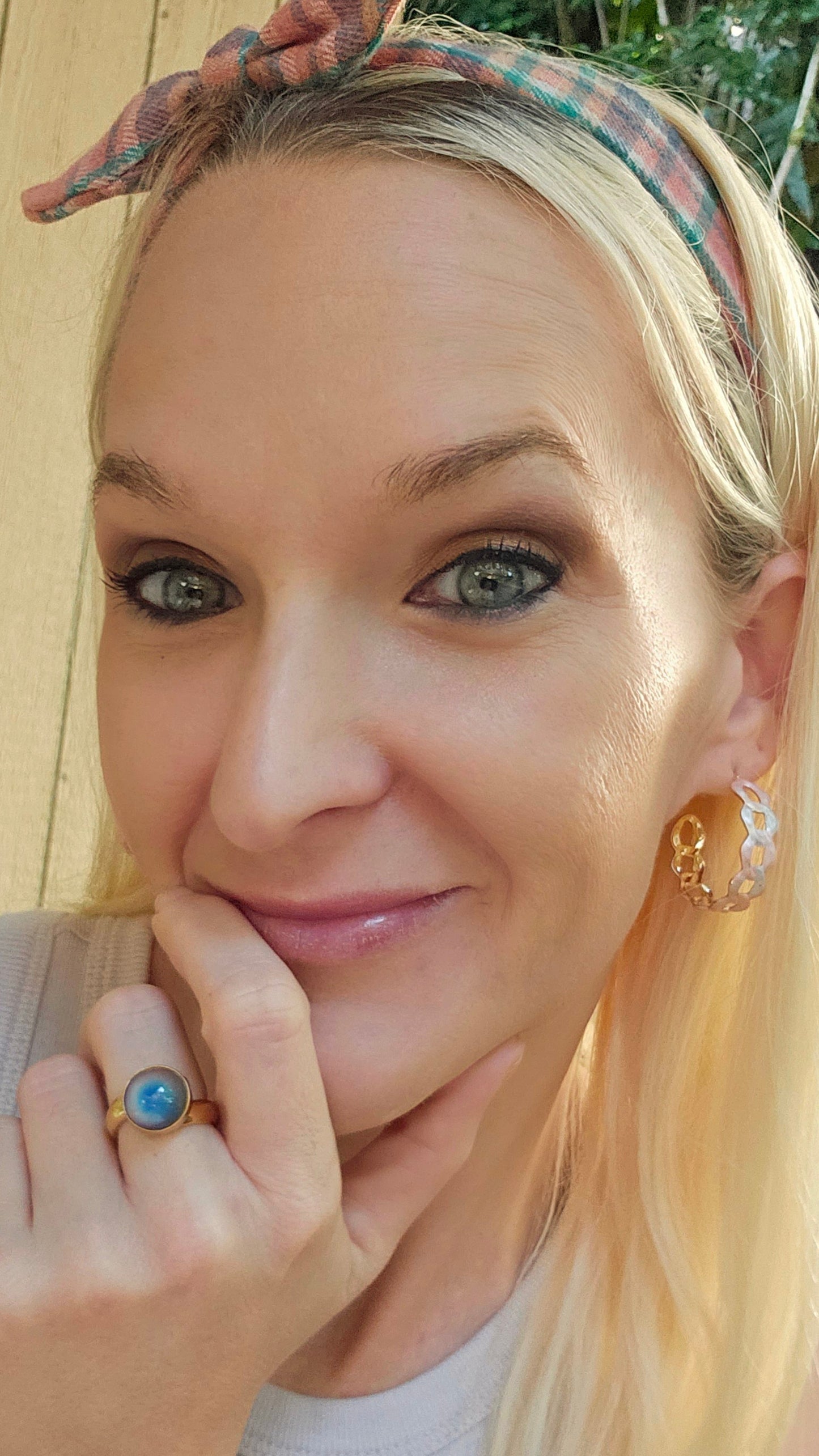 Round Mood Ring - Alchemia Gold