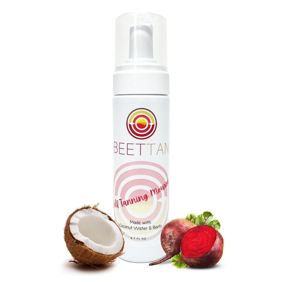 SELF TANNING MOUSSE (MADE W/ COCONUT WATER AND BEETS)