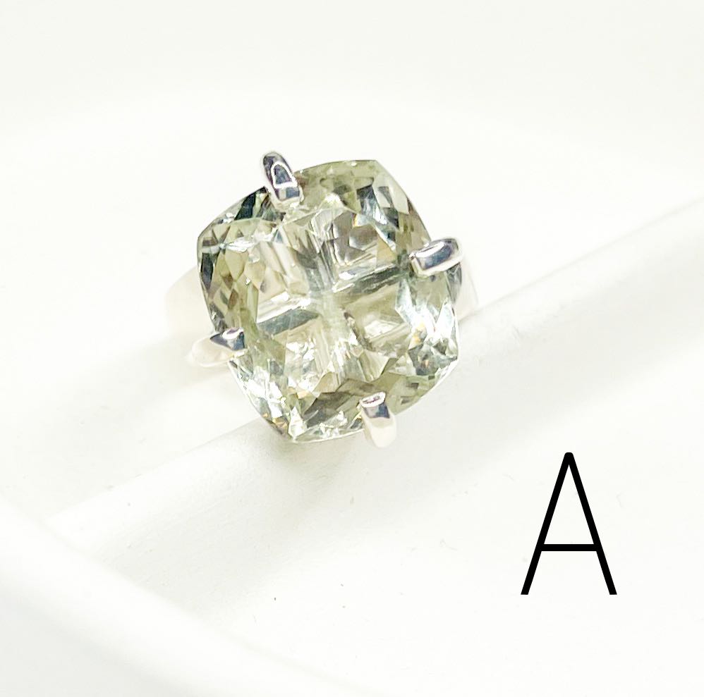 Prestolite Prong Ring - Solid Sterling Silver