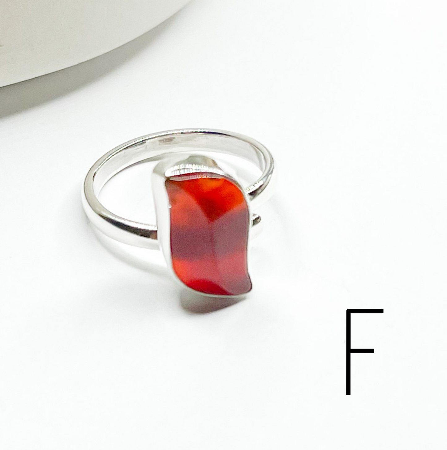 Natural Stones Mixed Rings - Solid Sterling Silver