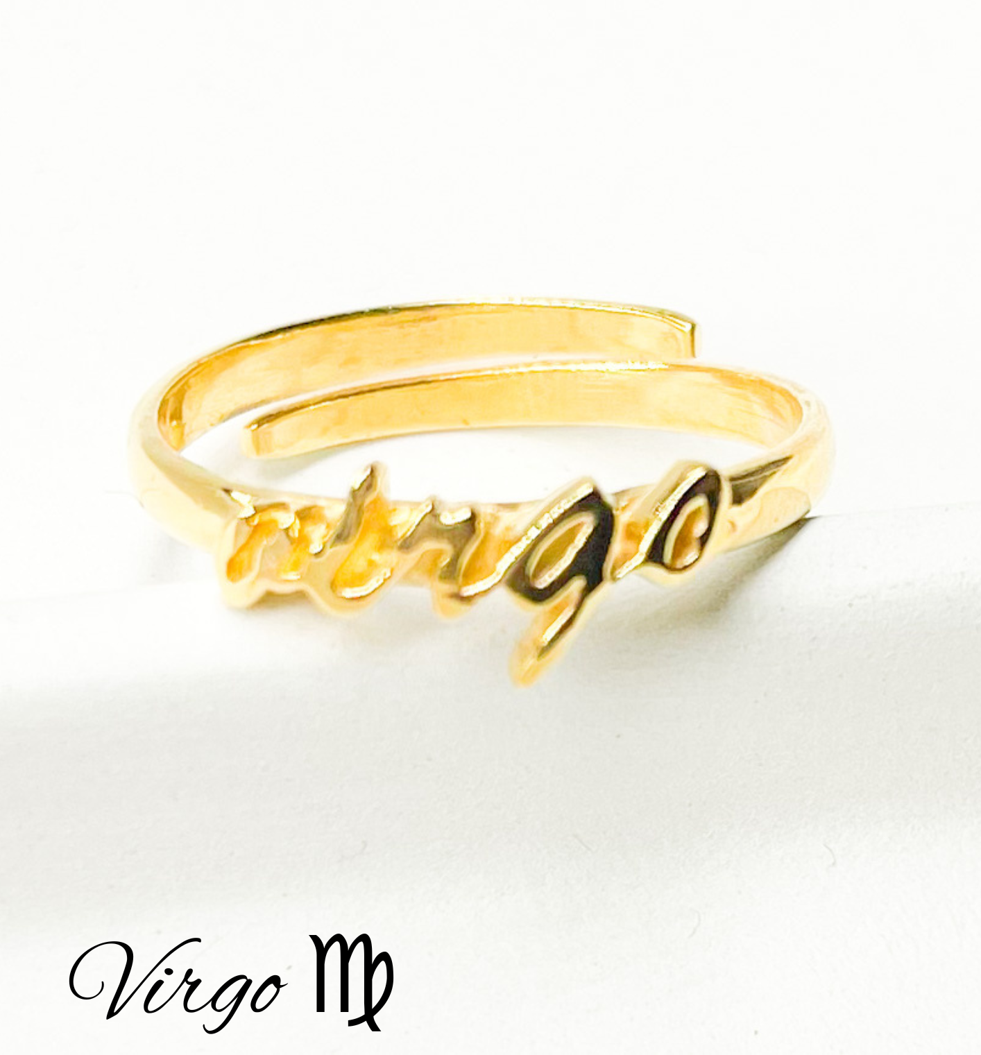 Zodiac Rings - Sterling w/18k Gold Plate