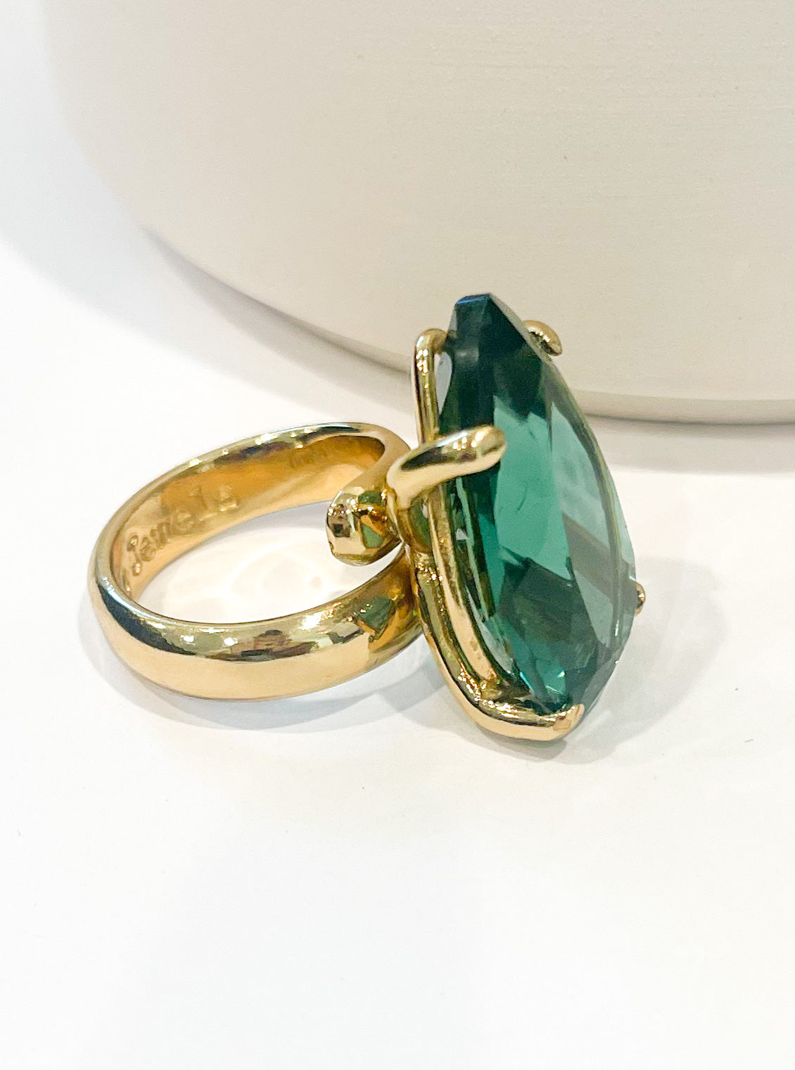 Load image into Gallery viewer, Seafoam Green Quartz Prong Ring - Alchemia
