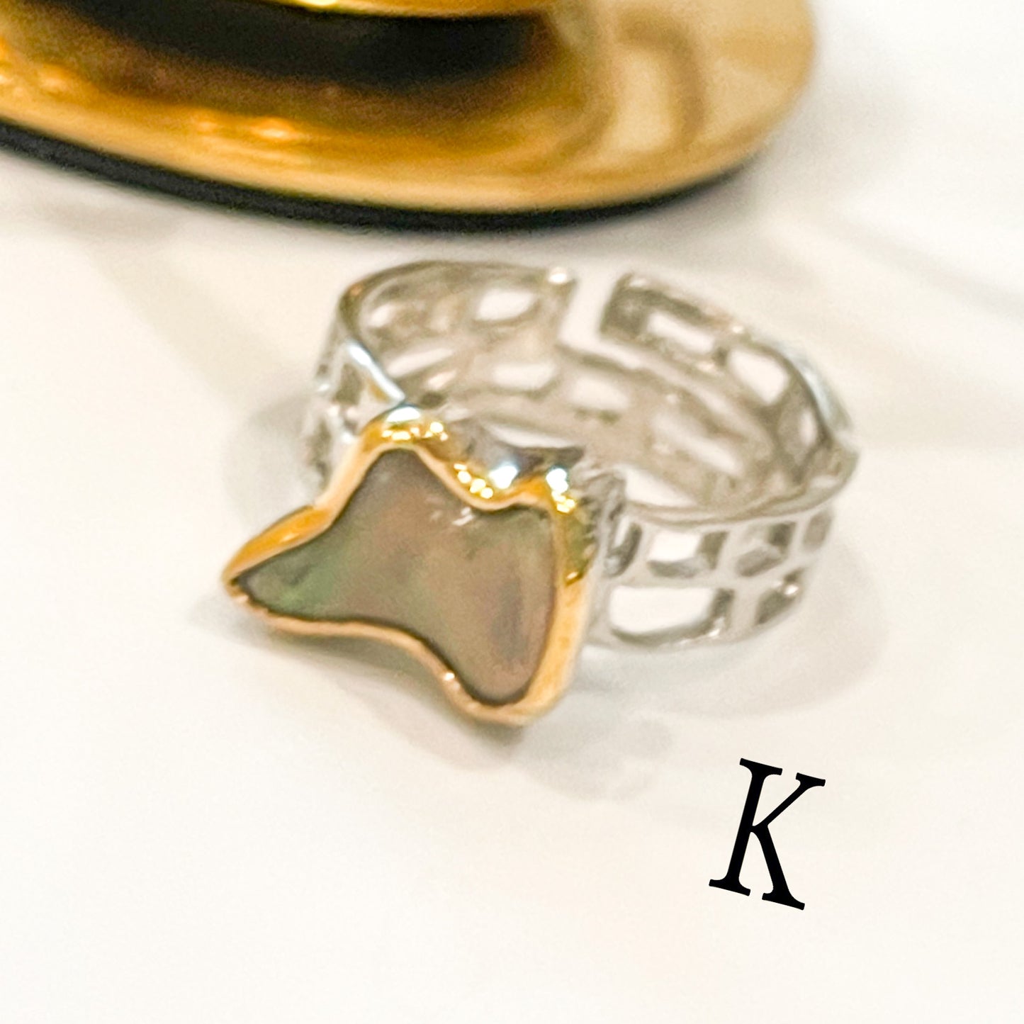 Ethiopian Opal Unique Band - Solid Sterling Silver