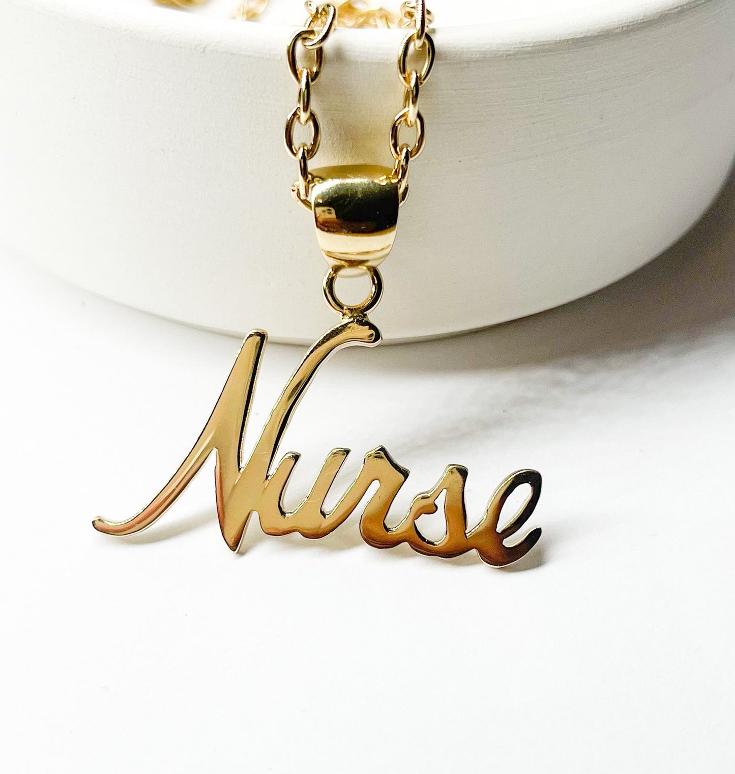 Nurse Word Pendant - Alchemia