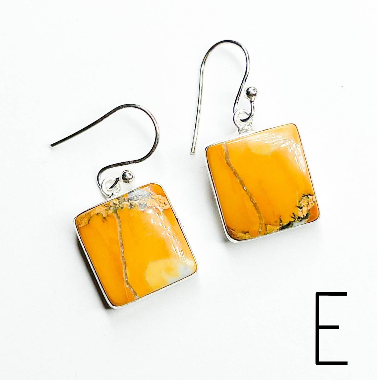 One of Kind Dangle Earrings - Solid Sterling Silver