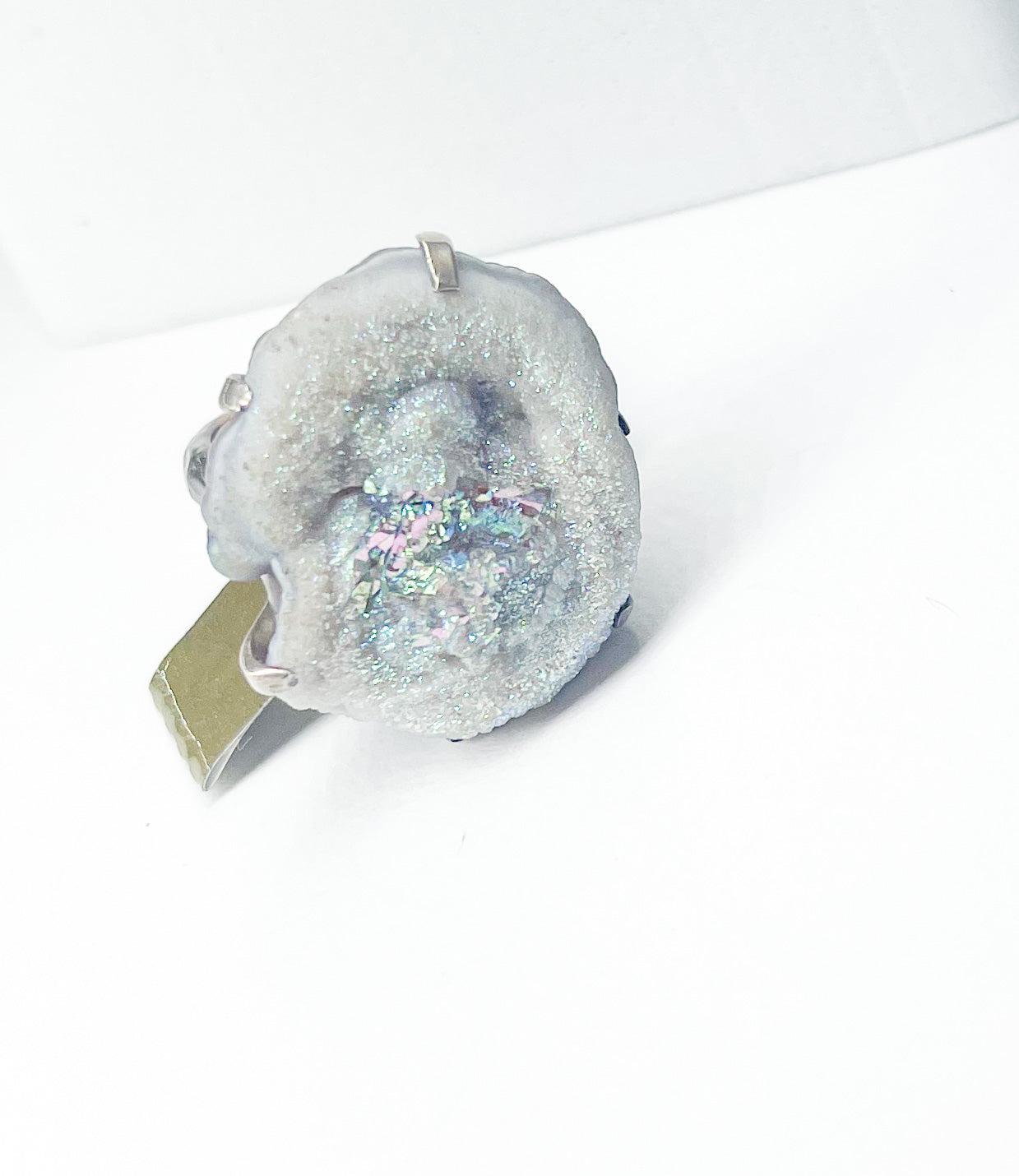 Gray Druzy Ring - Size 8 - Starborn