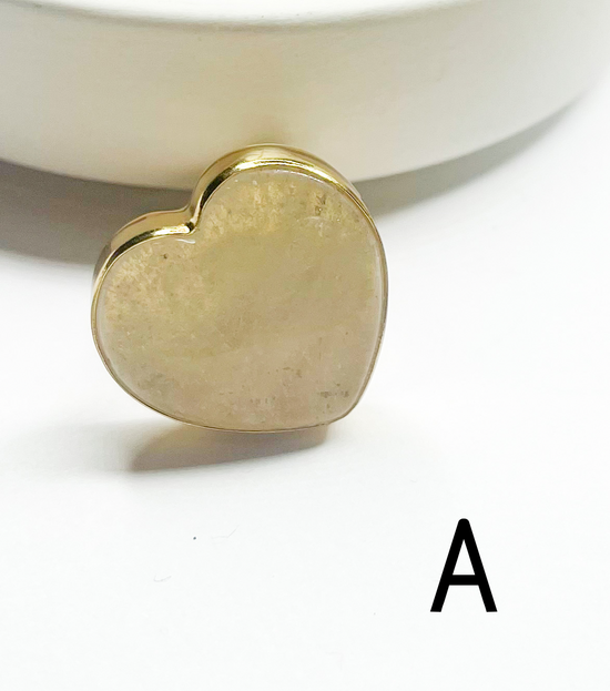 Load image into Gallery viewer, Stunning Rose Quartz Heart Ring - Alchemia
