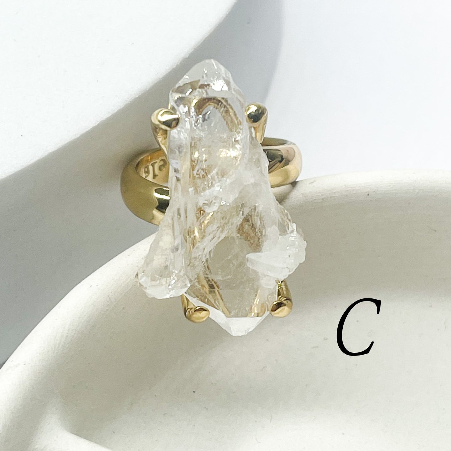 Raw Clear Quartz Prong - Alchemia