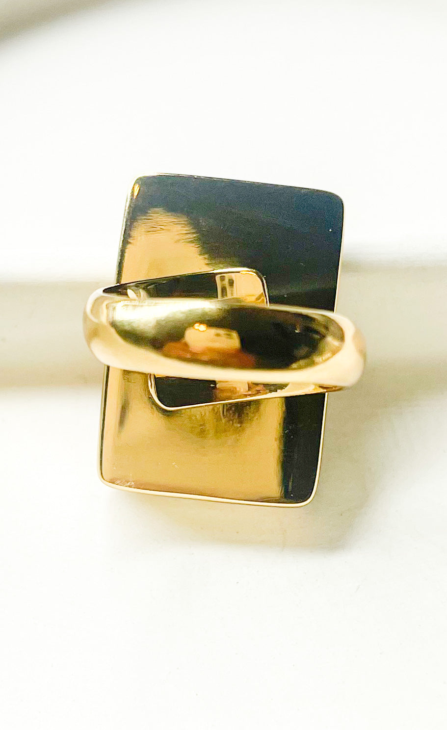 Load image into Gallery viewer, Jack of Clubs Bone Card Ring - Alchemia
