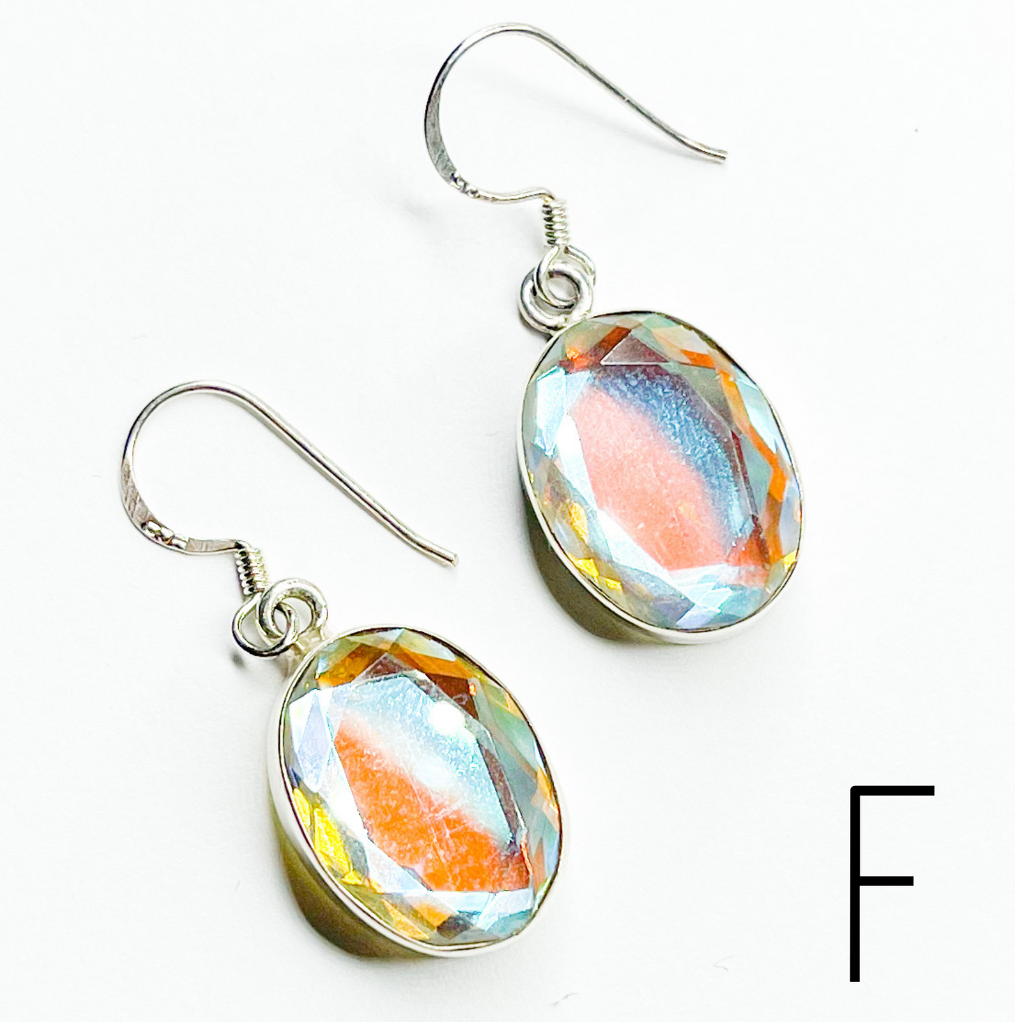 One of Kind Dangle Earrings - Solid Sterling Silver