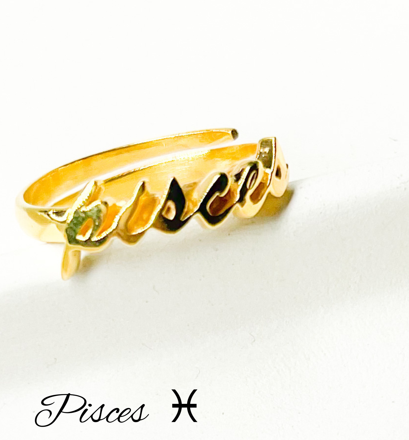 Zodiac Rings - Sterling w/18k Gold Plate