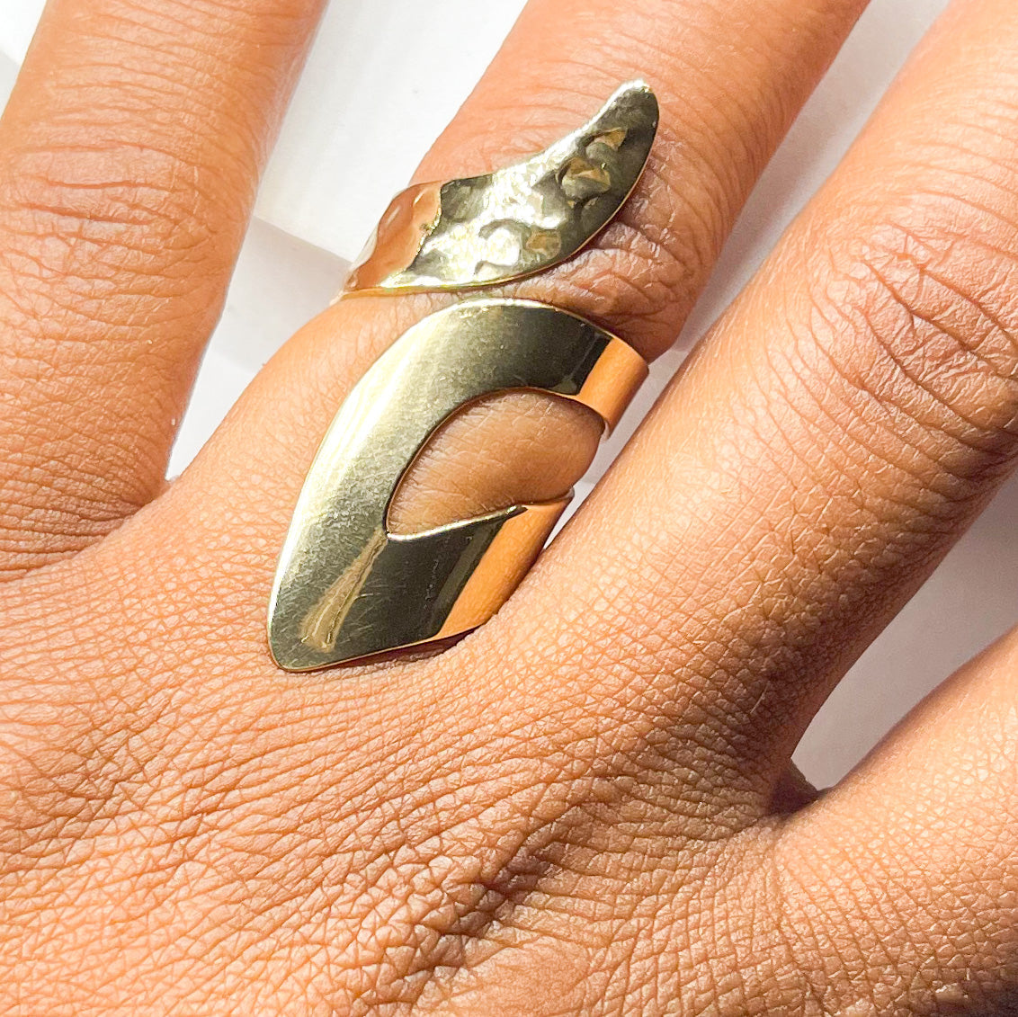 High Shine Curved Ring - Alchemia