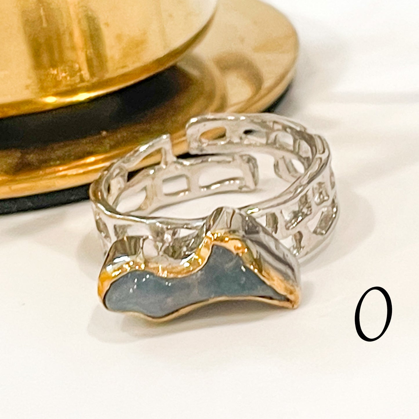 Ethiopian Opal Unique Band - Solid Sterling Silver