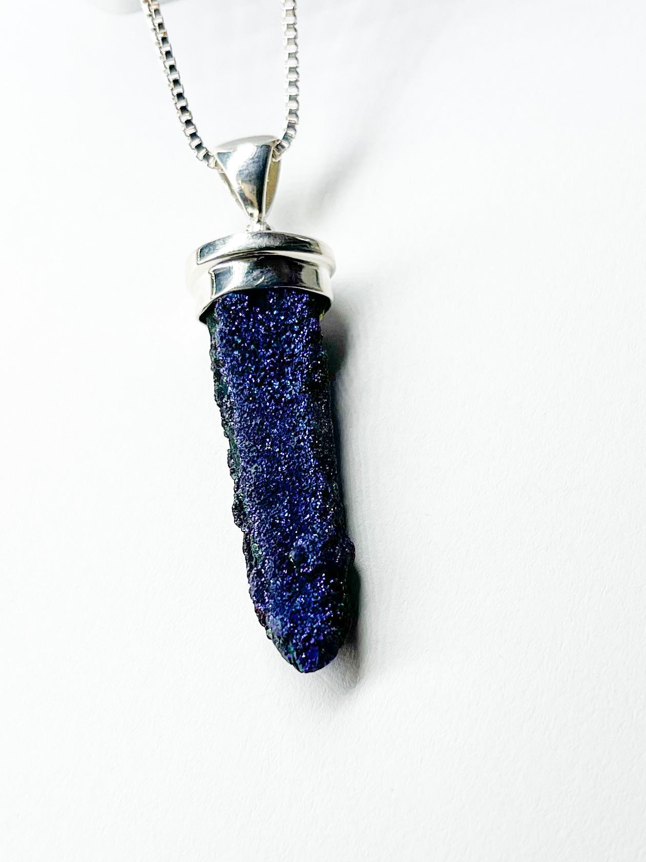Spirit Quartz Druzy Pendant Silver-Starborn