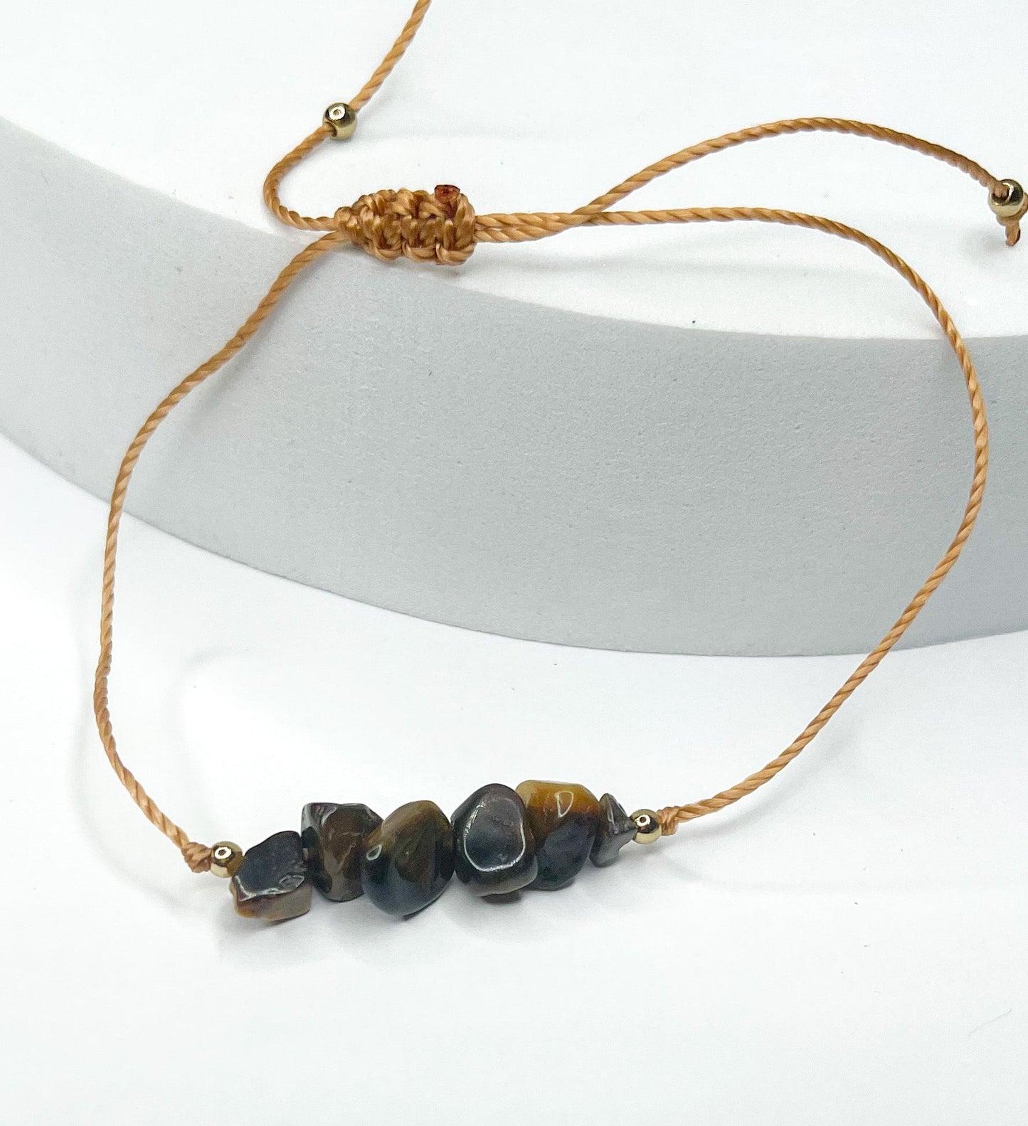 Tiger Bolo Bracelet-Natural Bolo