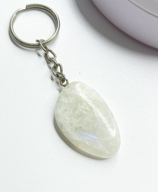 Load image into Gallery viewer, Moonstone Key Chain
