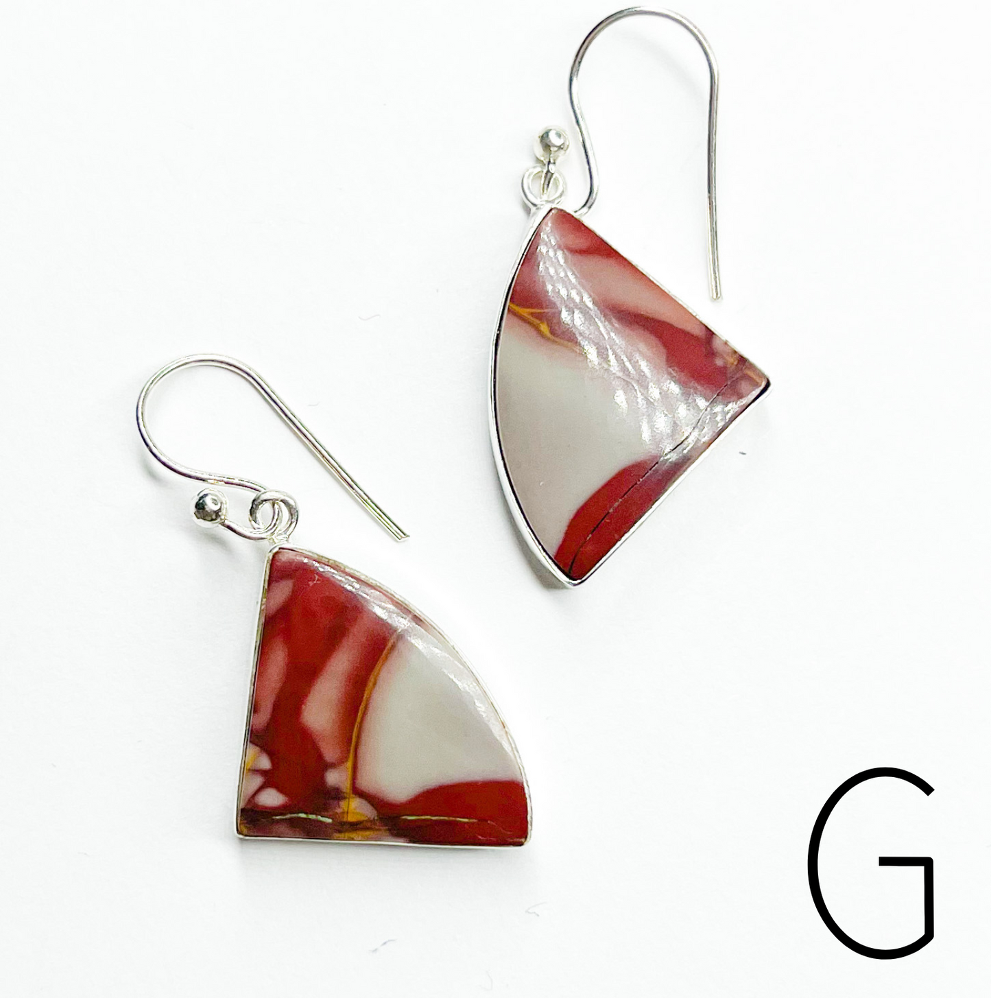 One of Kind Dangle Earrings - Solid Sterling Silver