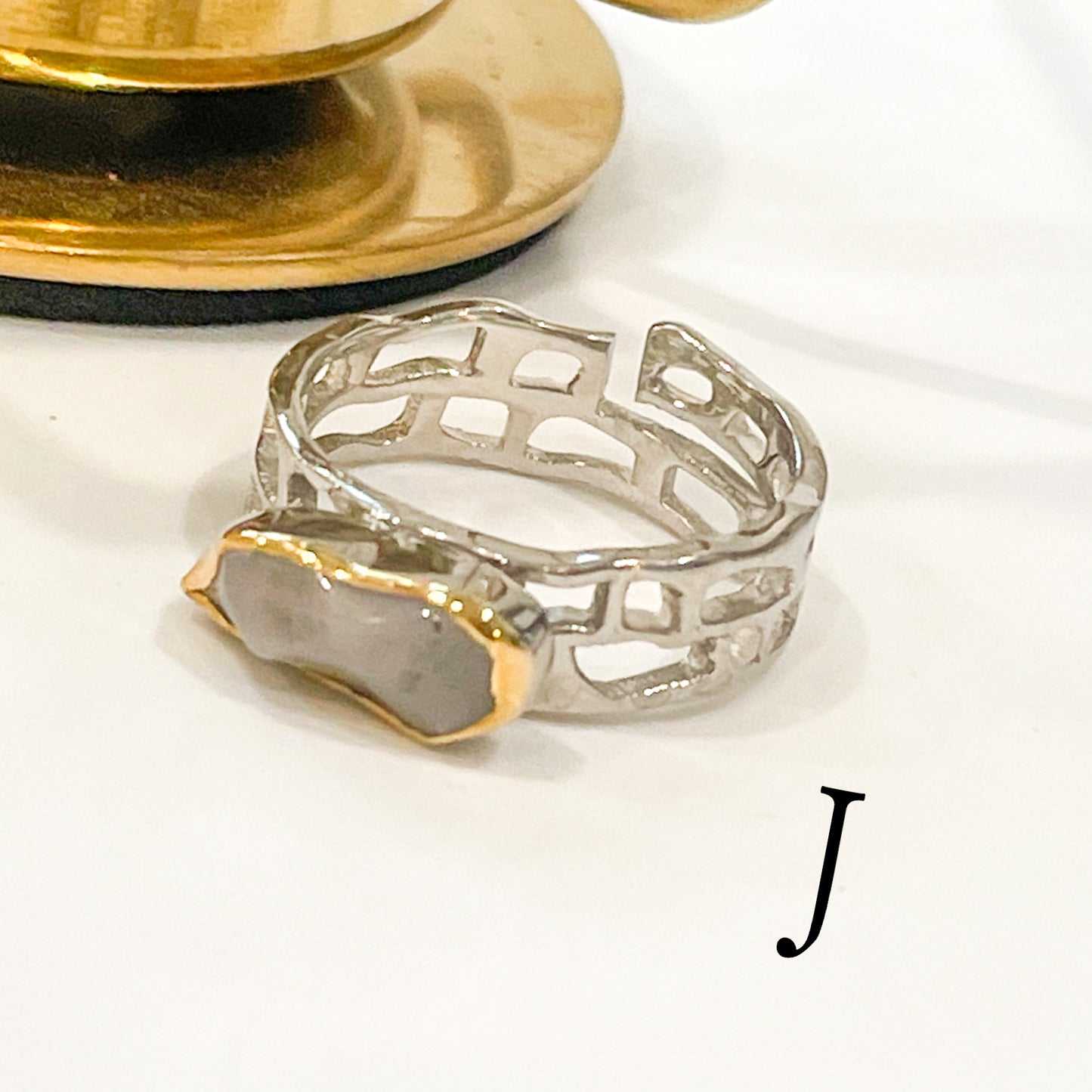 Ethiopian Opal Unique Band - Solid Sterling Silver