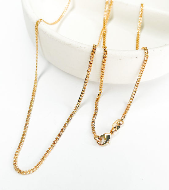Curb Chain - 18K Gold Filled