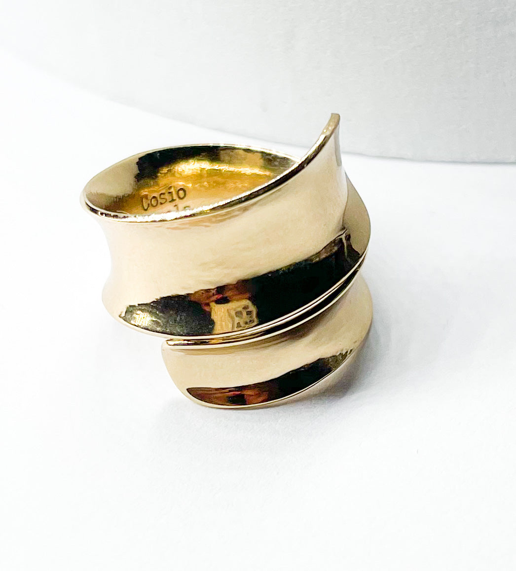 Concave Wrap Ring - Alchemia