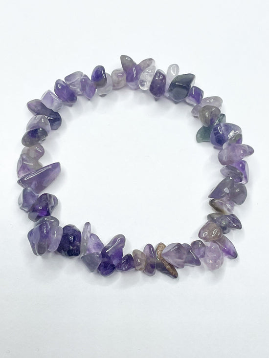 Load image into Gallery viewer, Amethyst - Stretch Bracelet
