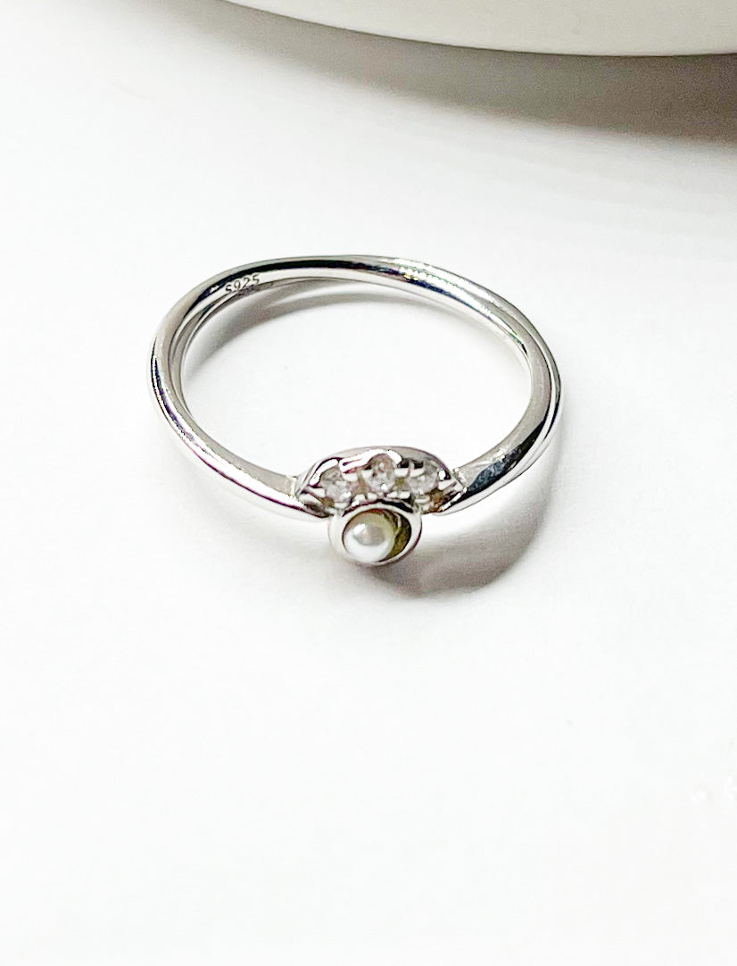 Snug & Fit Pearl Sized Ring - SSS  or Vermeil