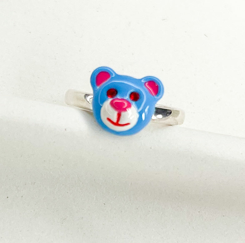 Kids dainty Ring SSS-Teddy Bear