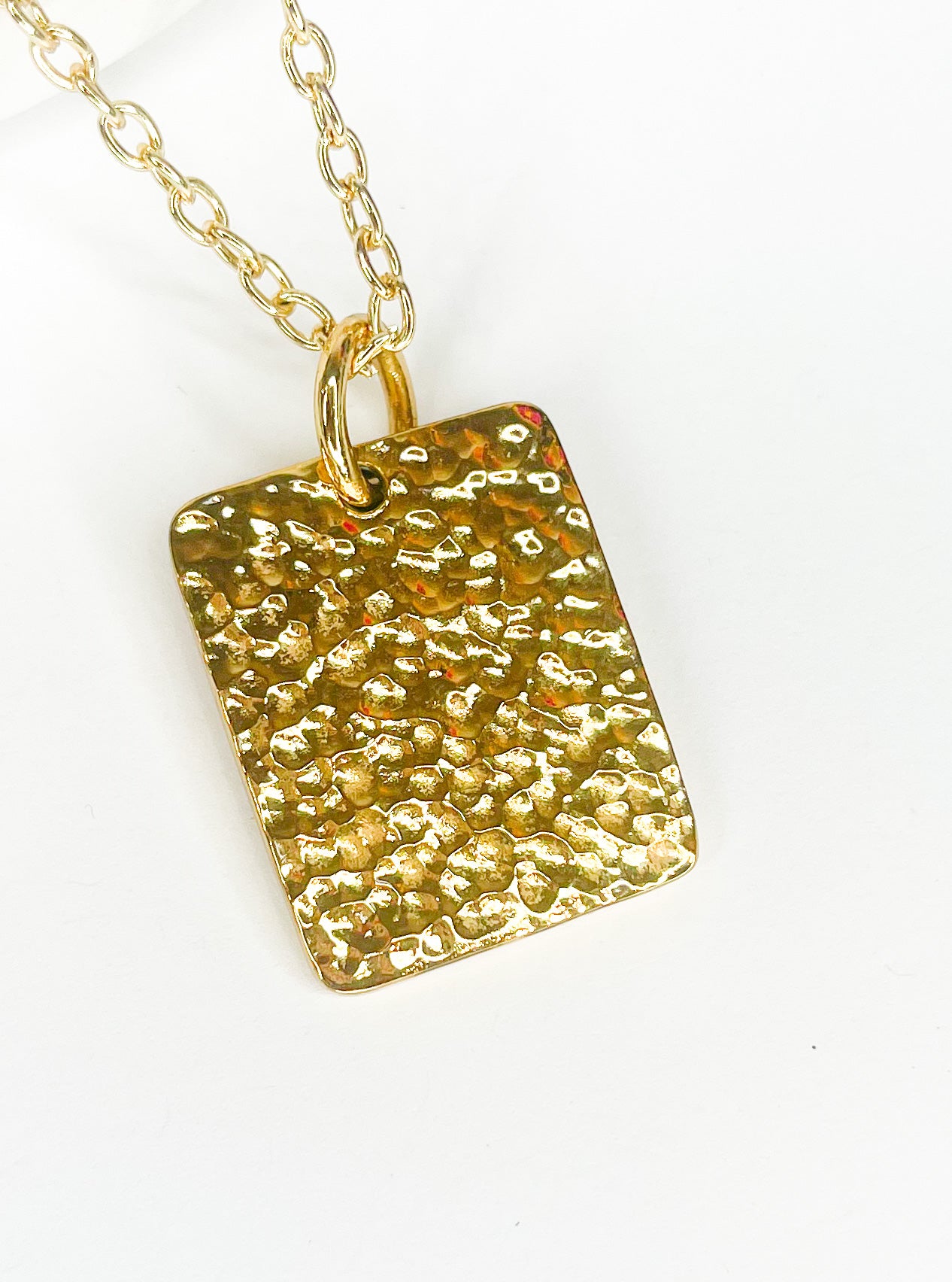 Hammer Rectangle Pendant - Alchemia