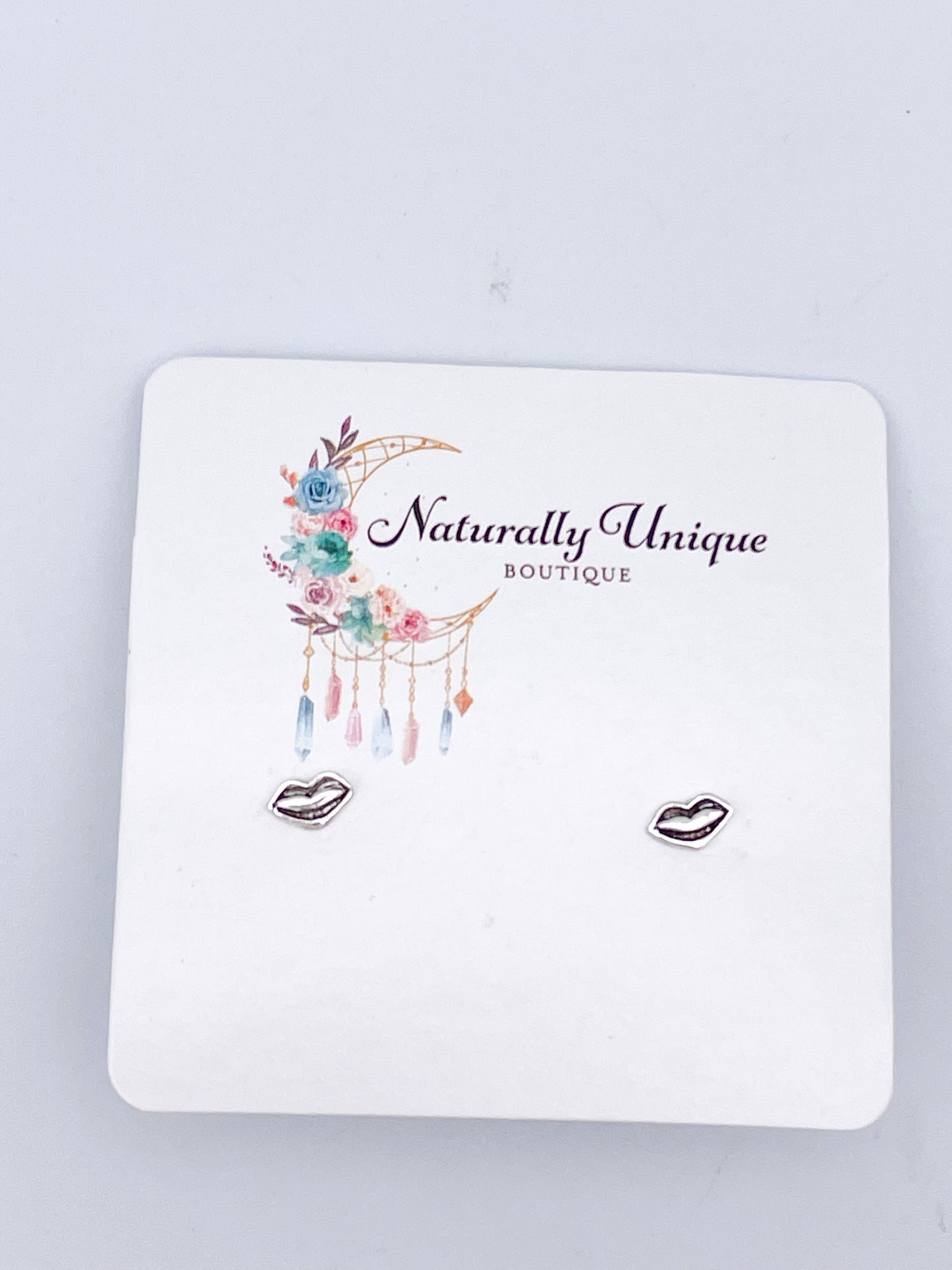 Dainty Lip Studs - Solid Sterling Silver