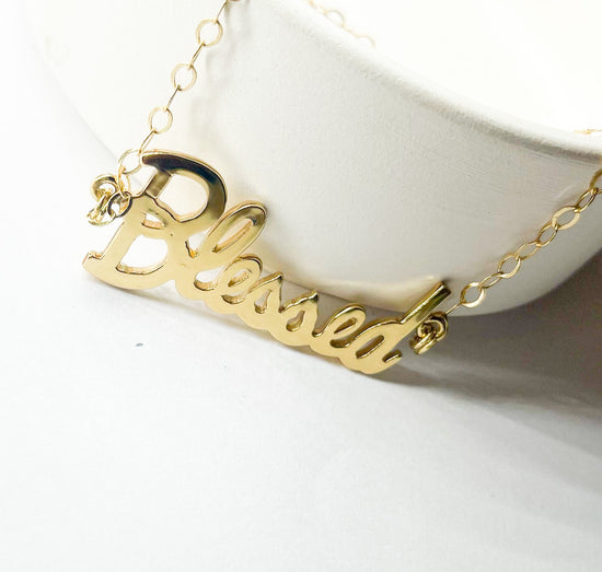 Blessed Word Necklace - Alchemia
